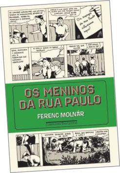 Imagem da capa do livro 'Os meninos da rua Paulo'.