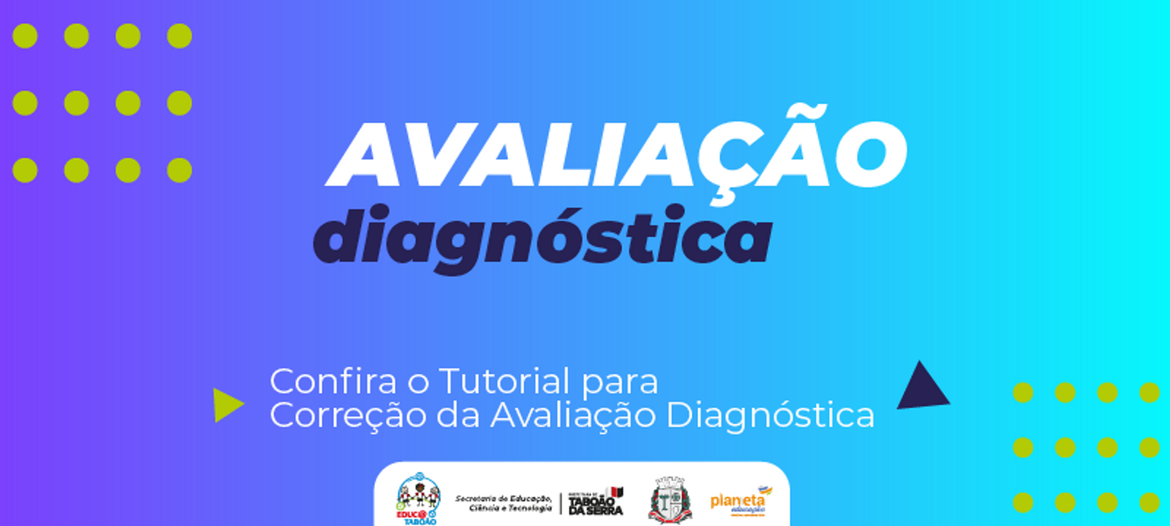 Tutorial para correção da Avaliação Diagnóstica