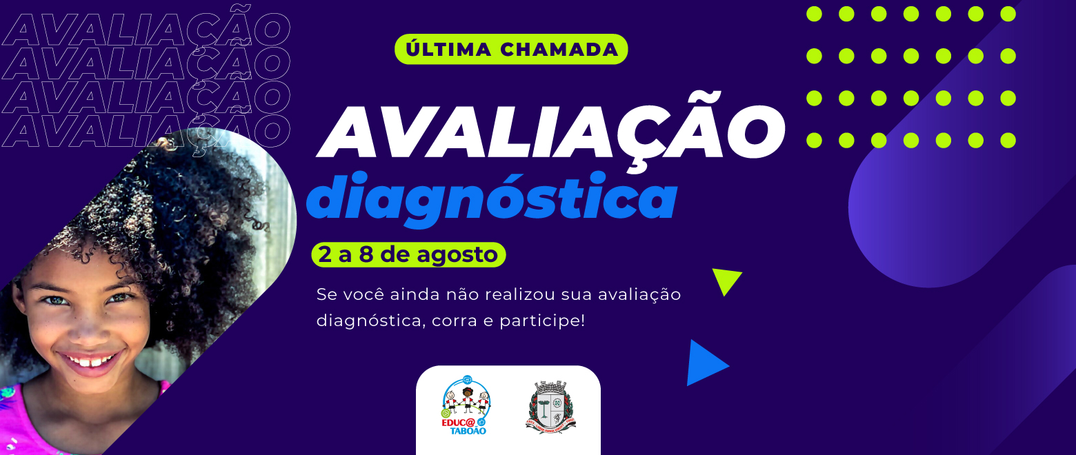 AVALIAÇÃO DIAGNÓSTICA ON-LINE