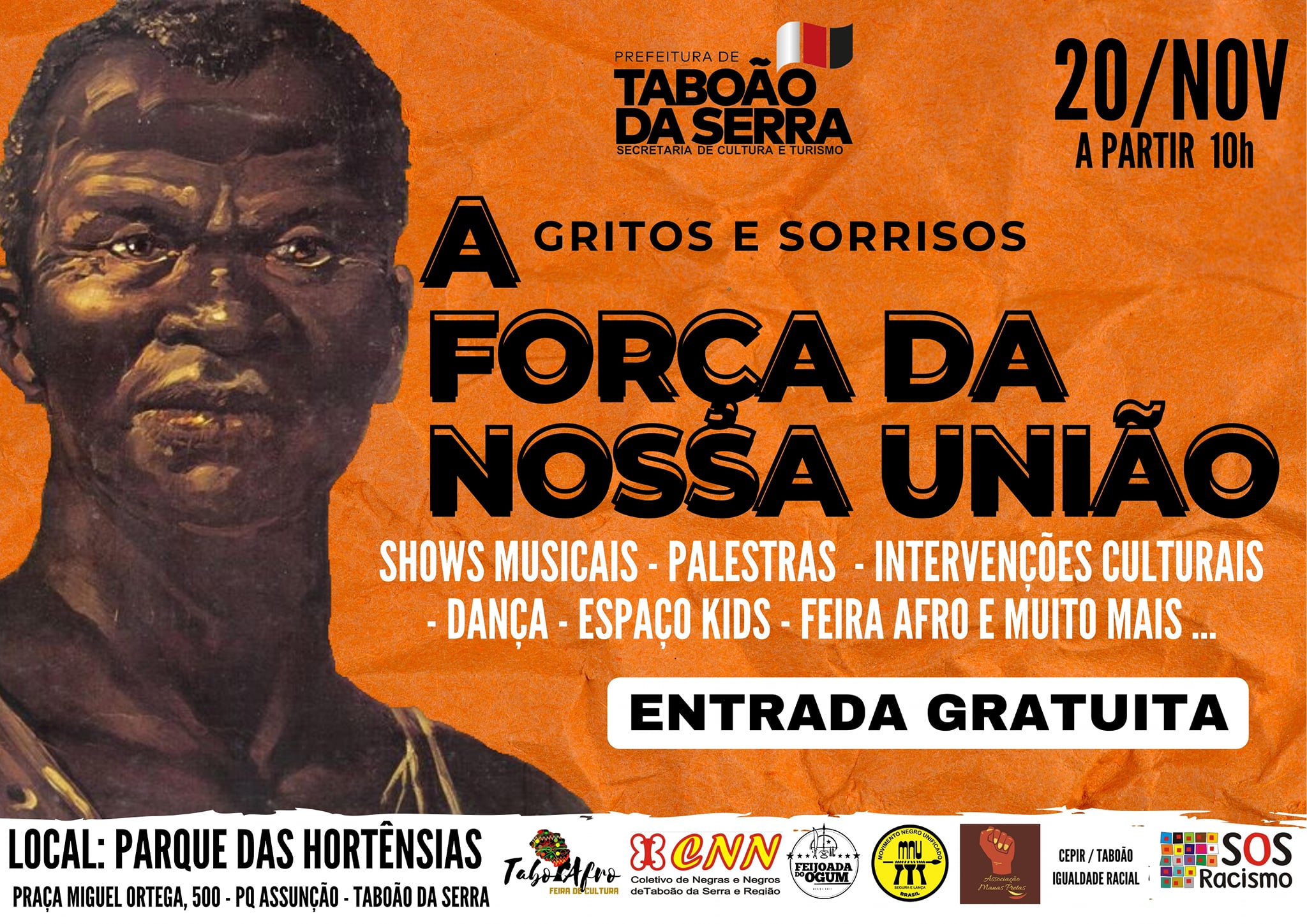 Taboão da Serra celebra Semana da Consciência Negra