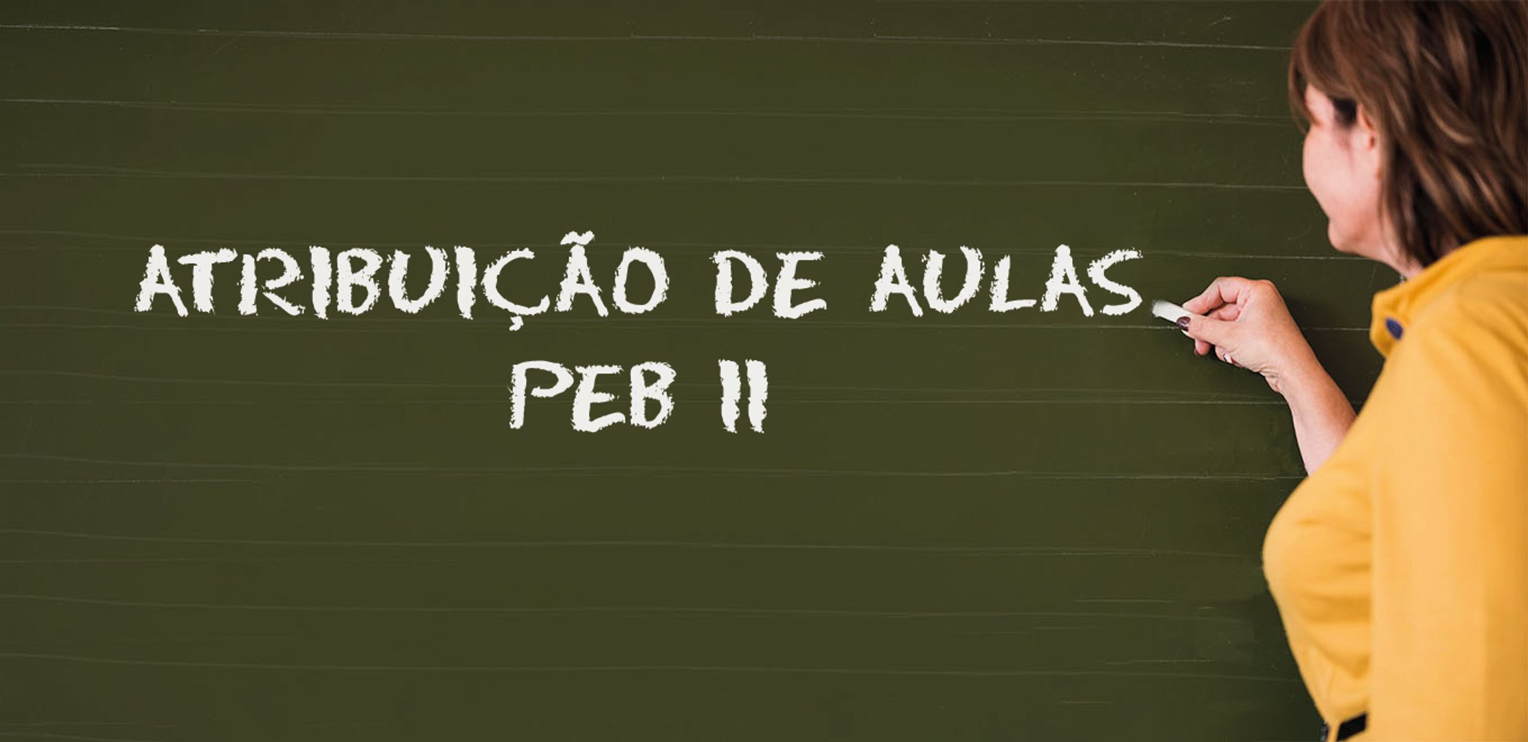 Atribuição de Aulas de PEB II – Remanescentes