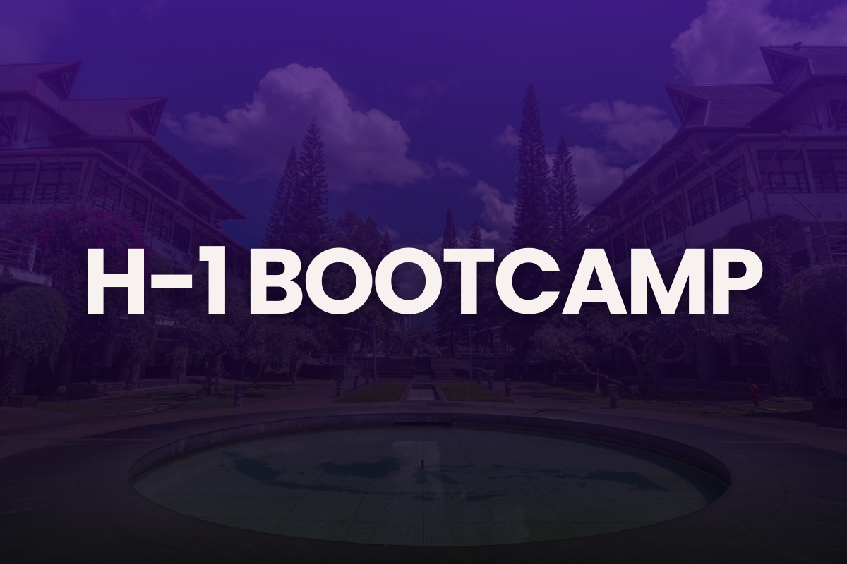 Sampul pengumuman H-1 Menuju BOOTCAMP “GET TO KNOW ITB”