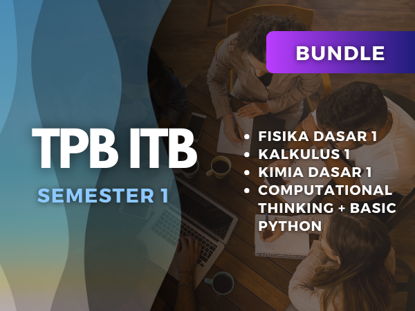 Sampul paket TPB Semester 1 (Promo 1 Tahun)