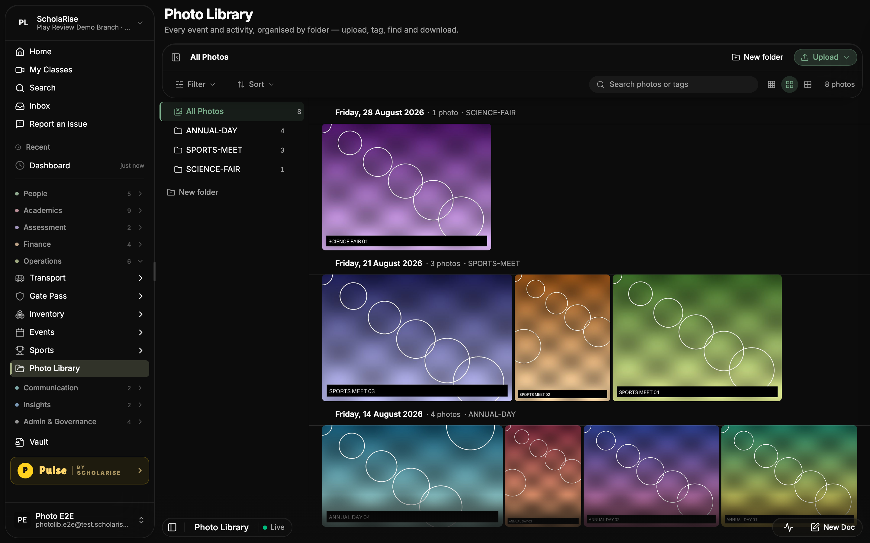 Dark theme