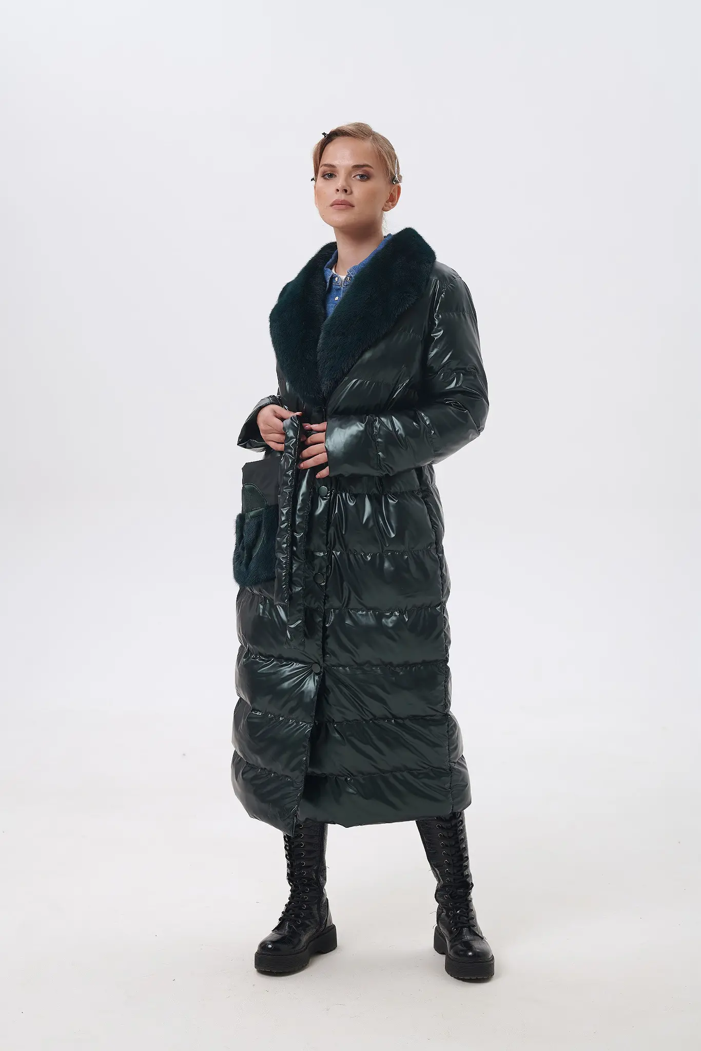 Trenci cu puf pentru femei — Artizana Fashion, foto 2
