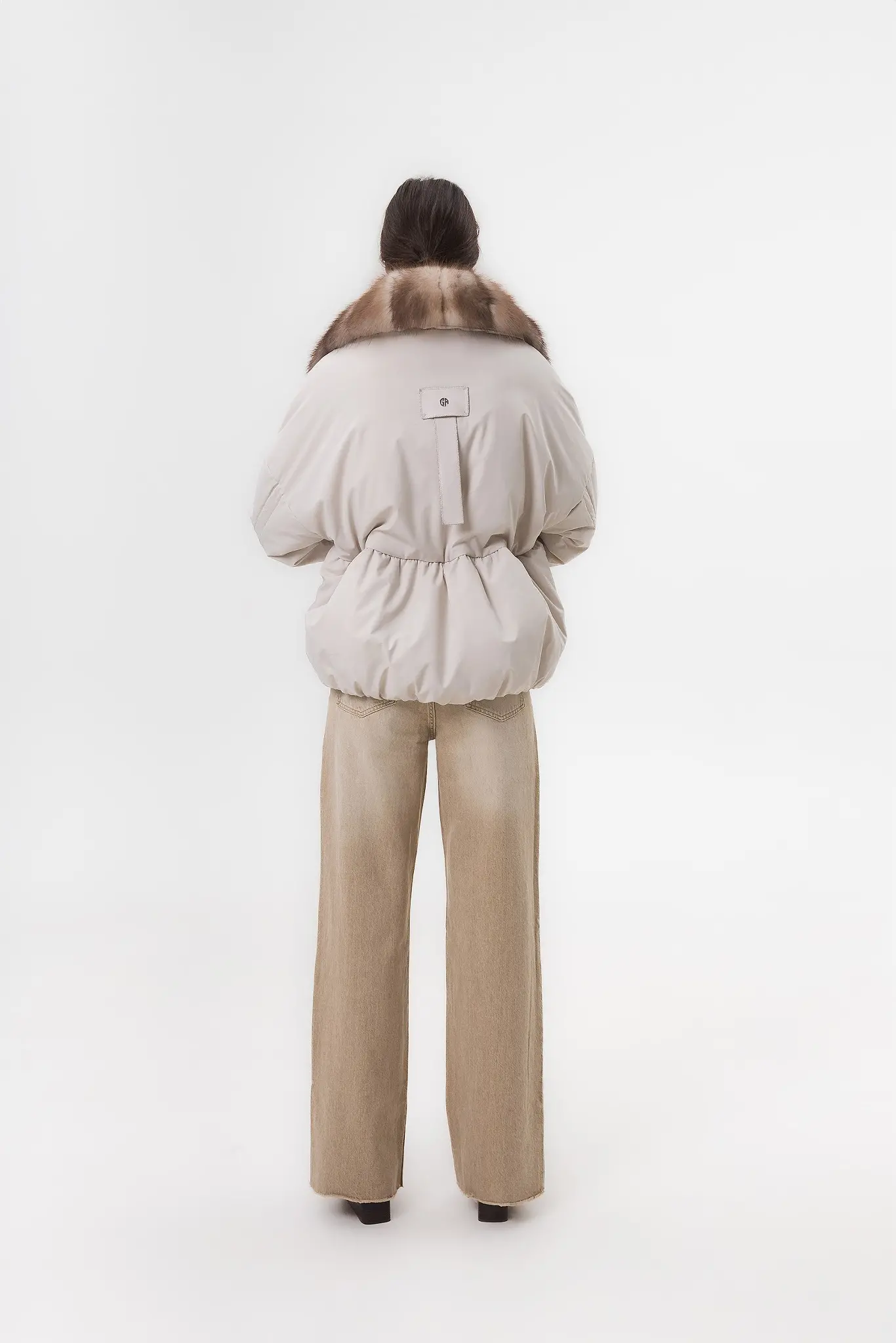 Geacă cu blană naturală pentru femei — Artizana Fashion, foto 4