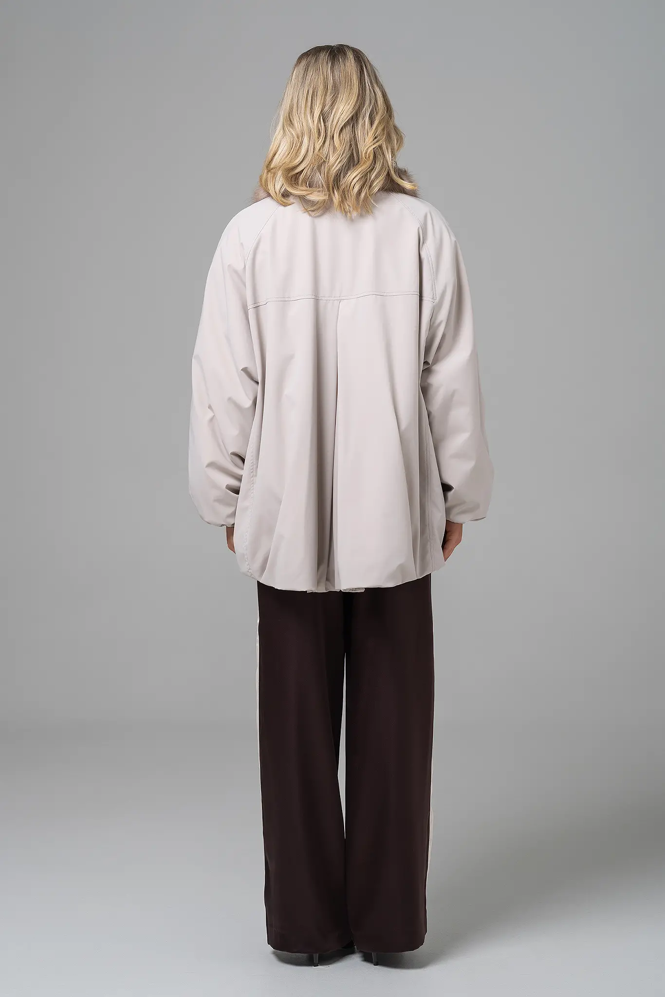 Geacă cu blană naturală pentru femei — Artizana Fashion, foto 4