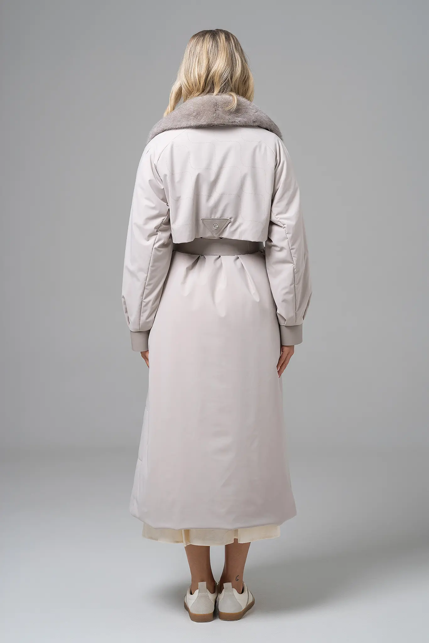 Geacă cu blană naturală pentru femei — Artizana Fashion, foto 4