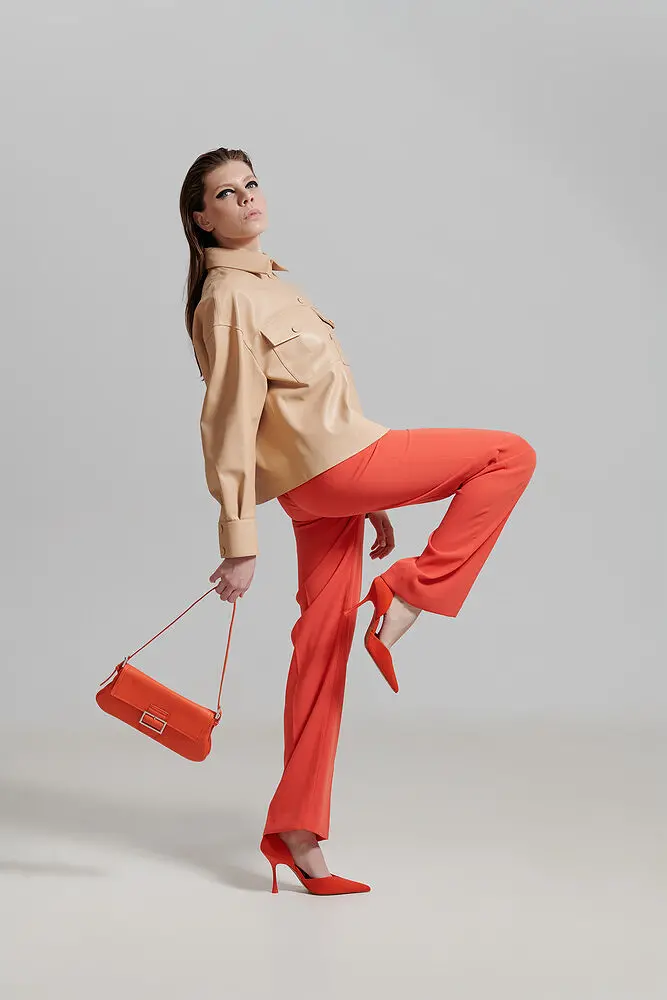 Geaca din piele pentru femei — Artizana Fashion, foto 1