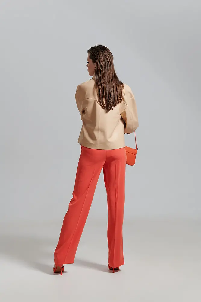 Geaca din piele pentru femei — Artizana Fashion, foto 3
