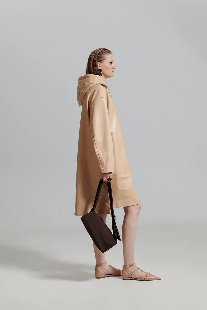 Trenci din piele pentru femei — Artizana Fashion, foto 3