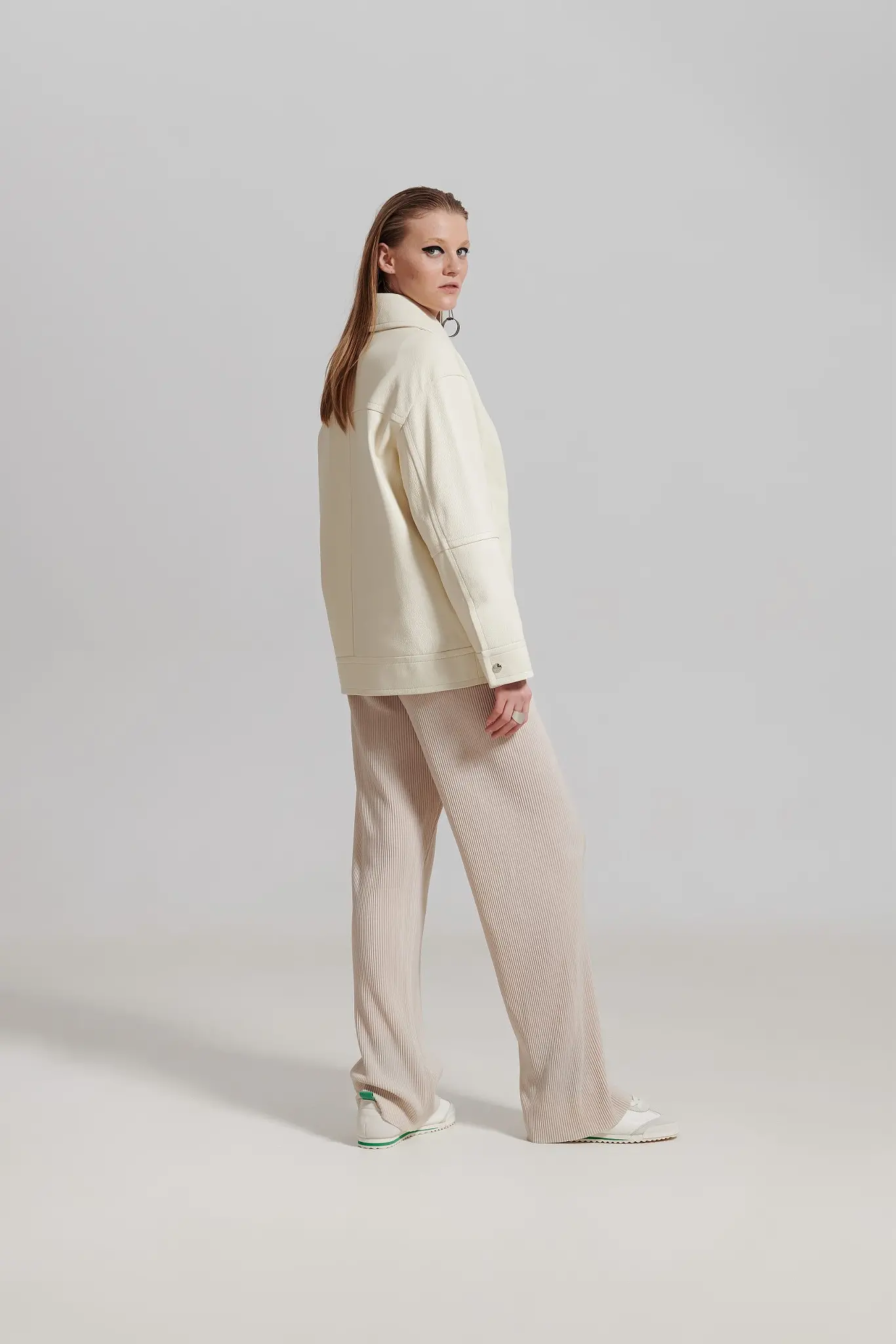 Geaca din piele pentru femei — Artizana Fashion, foto 4