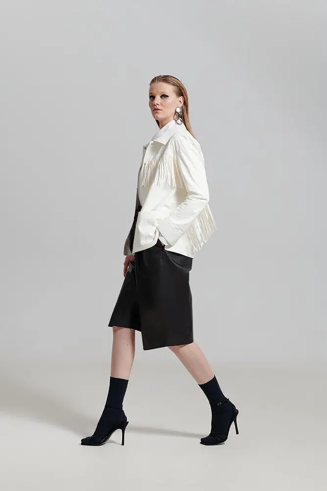 Geaca din piele pentru femei — Artizana Fashion, foto 1