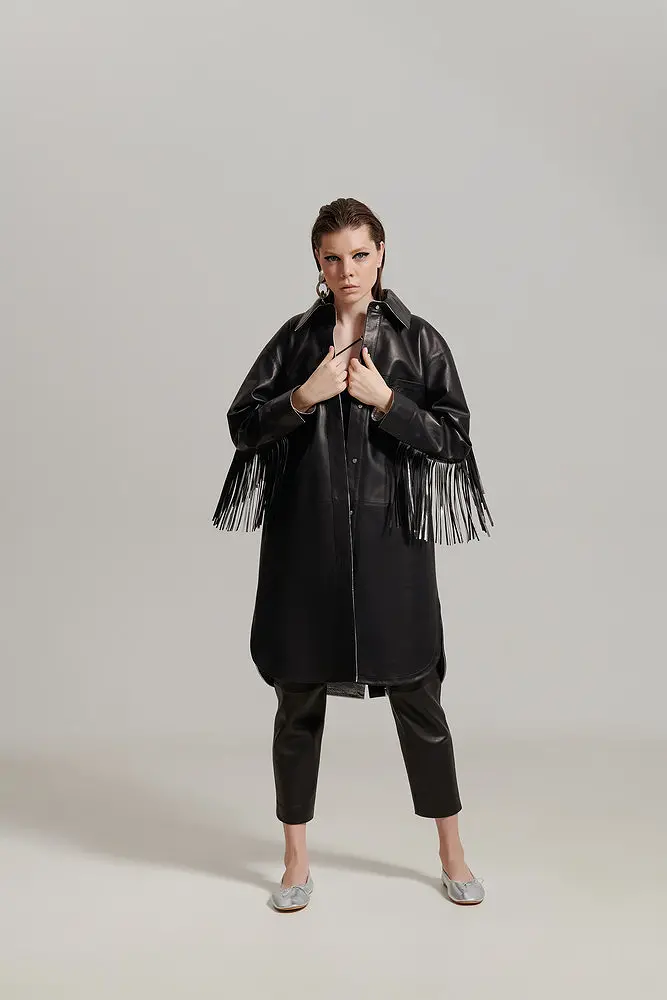 Trenci din piele pentru femei — Artizana Fashion, foto 1