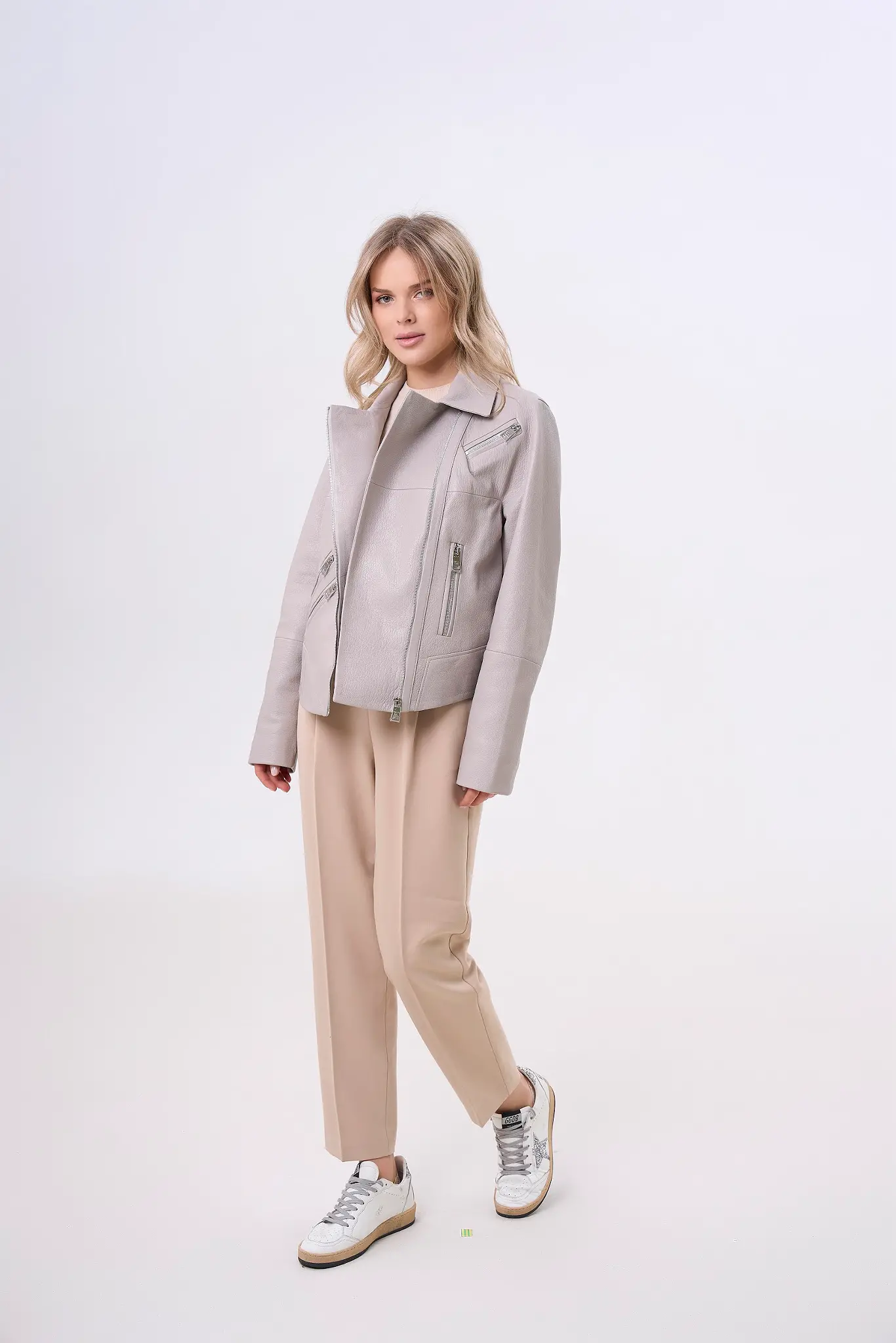 Geaca din piele pentru femei — Artizana Fashion, foto 2