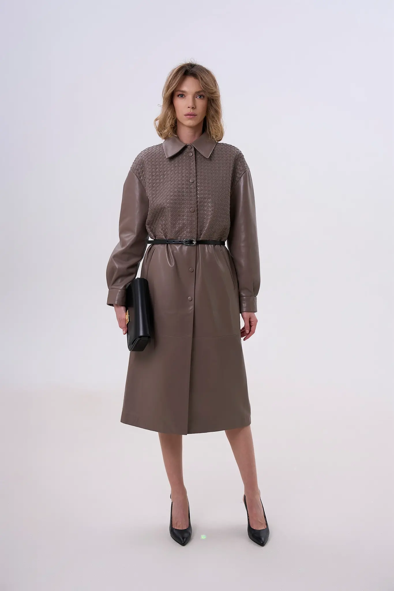 Trenci din piele pentru femei — Artizana Fashion, foto 1
