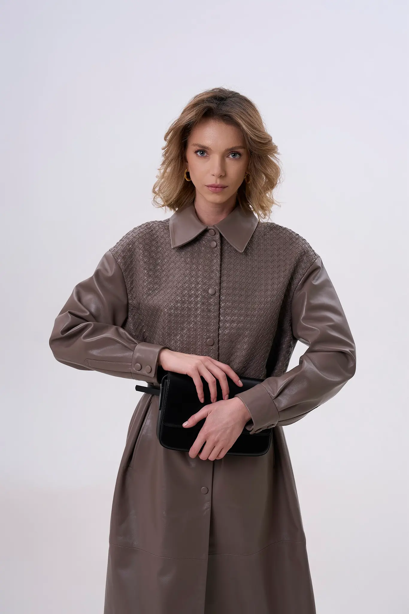 Trenci din piele pentru femei — Artizana Fashion, foto 2