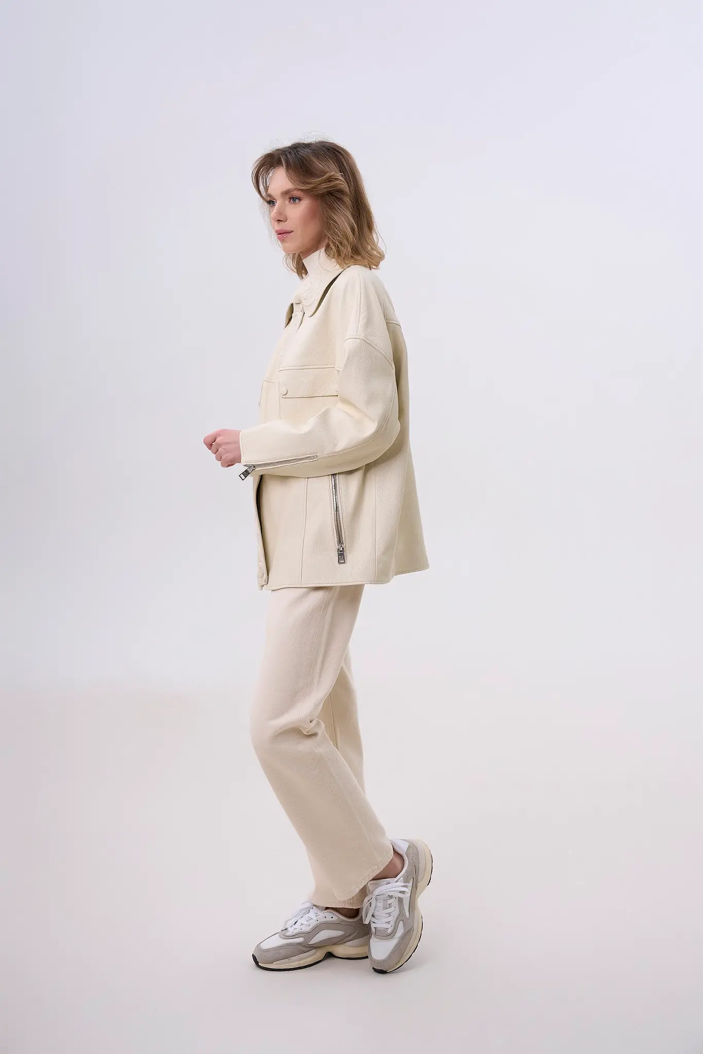 Geaca din piele pentru femei — Artizana Fashion, foto 2