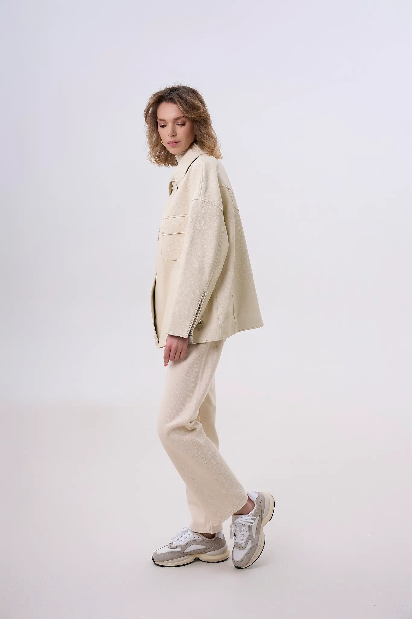 Geaca din piele pentru femei — Artizana Fashion, foto 3