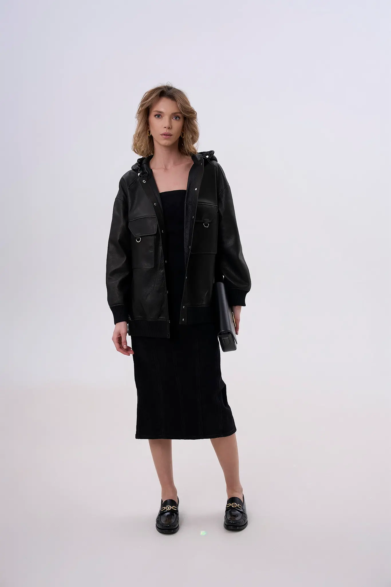 Geaca din piele pentru femei — Artizana Fashion, foto 1
