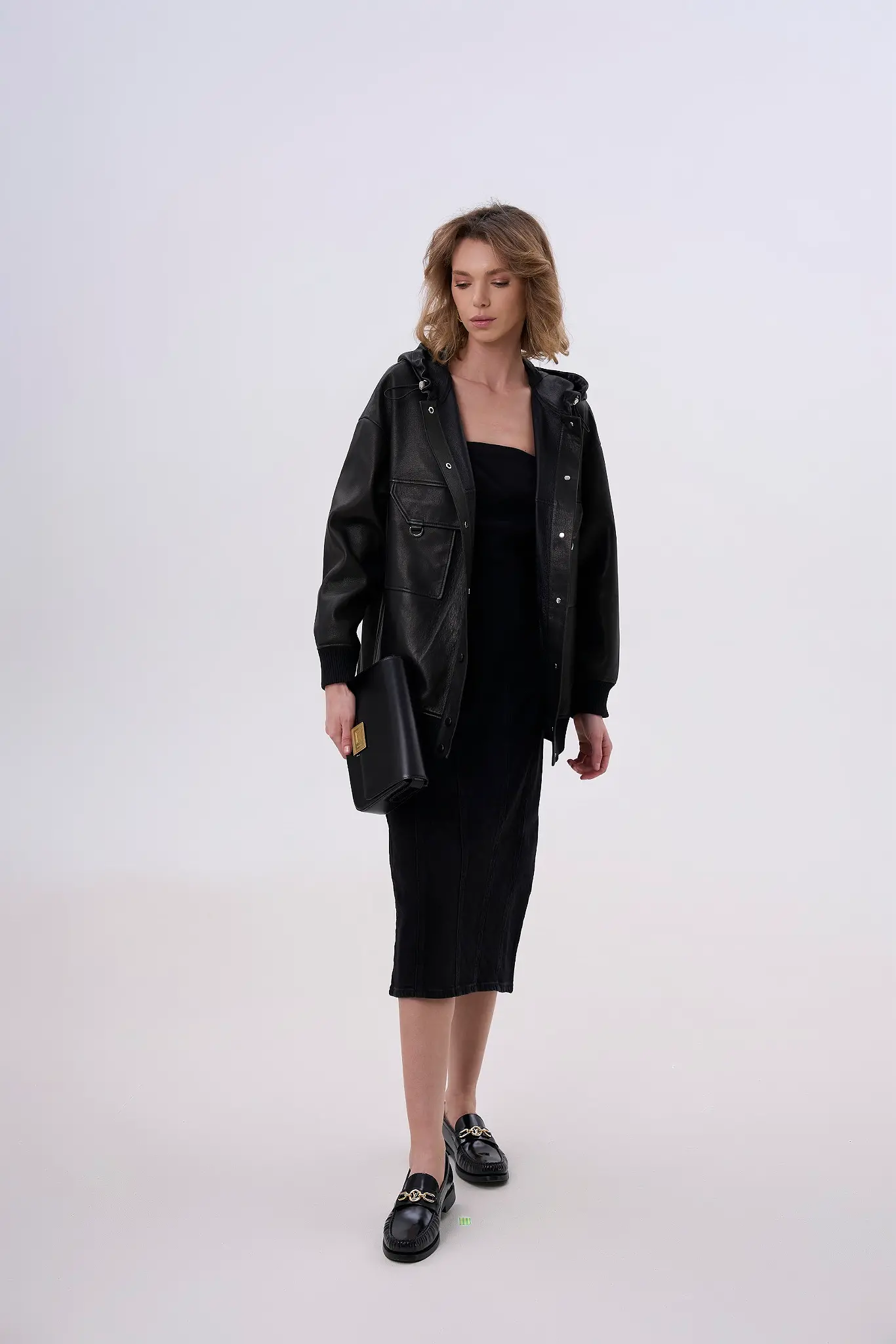 Geaca din piele pentru femei — Artizana Fashion, foto 2