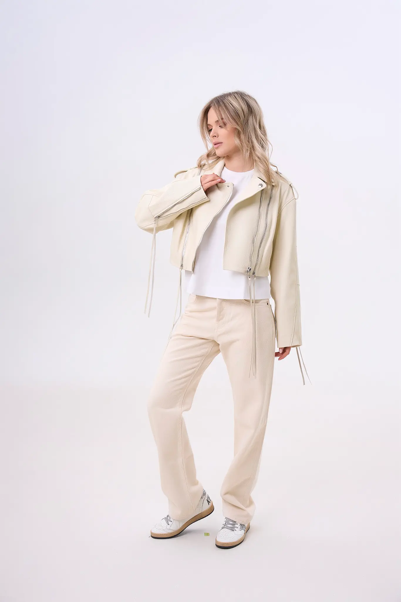 Geaca din piele pentru femei — Artizana Fashion, foto 2