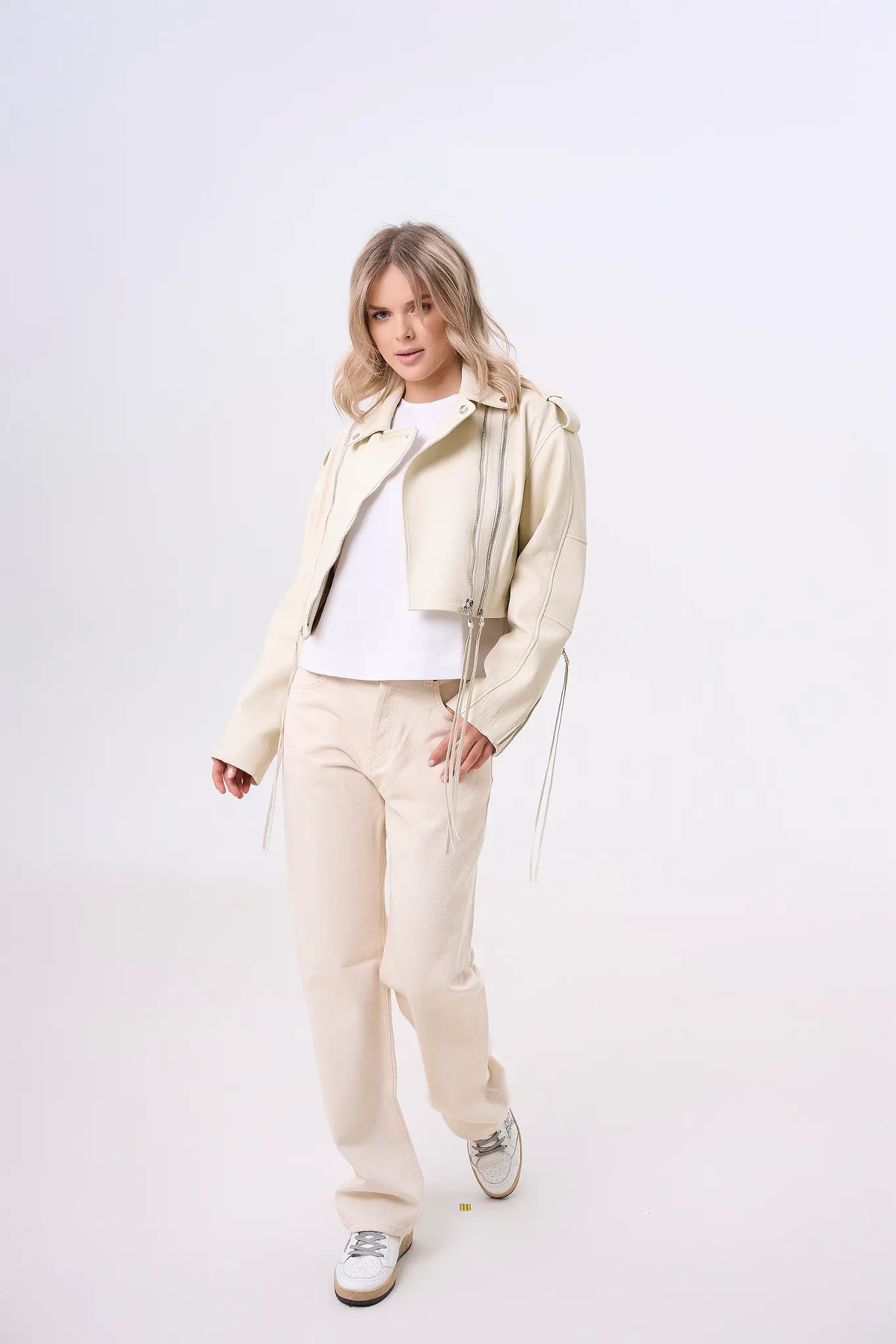 Geaca din piele pentru femei — Artizana Fashion, foto 3