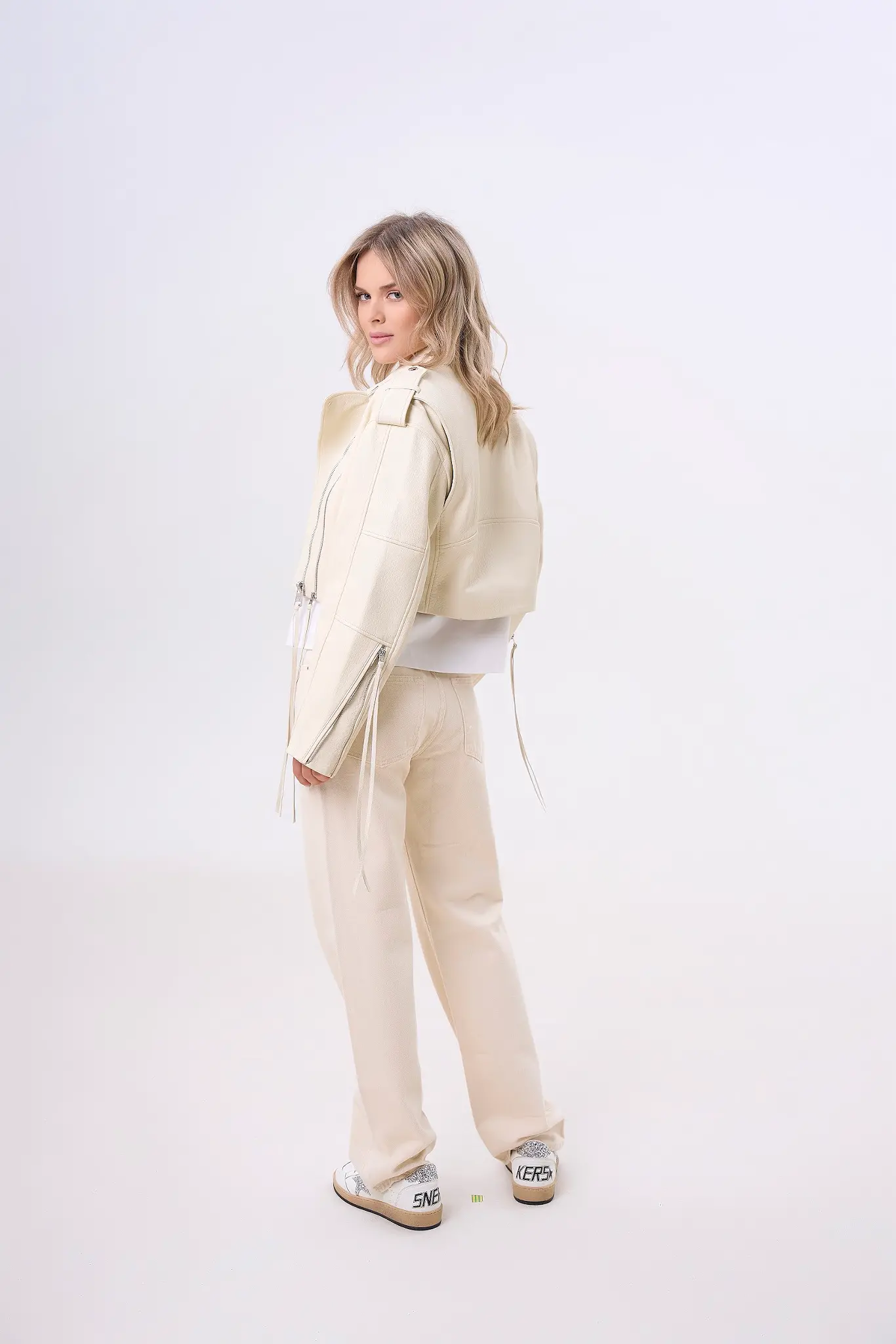Geaca din piele pentru femei — Artizana Fashion, foto 4
