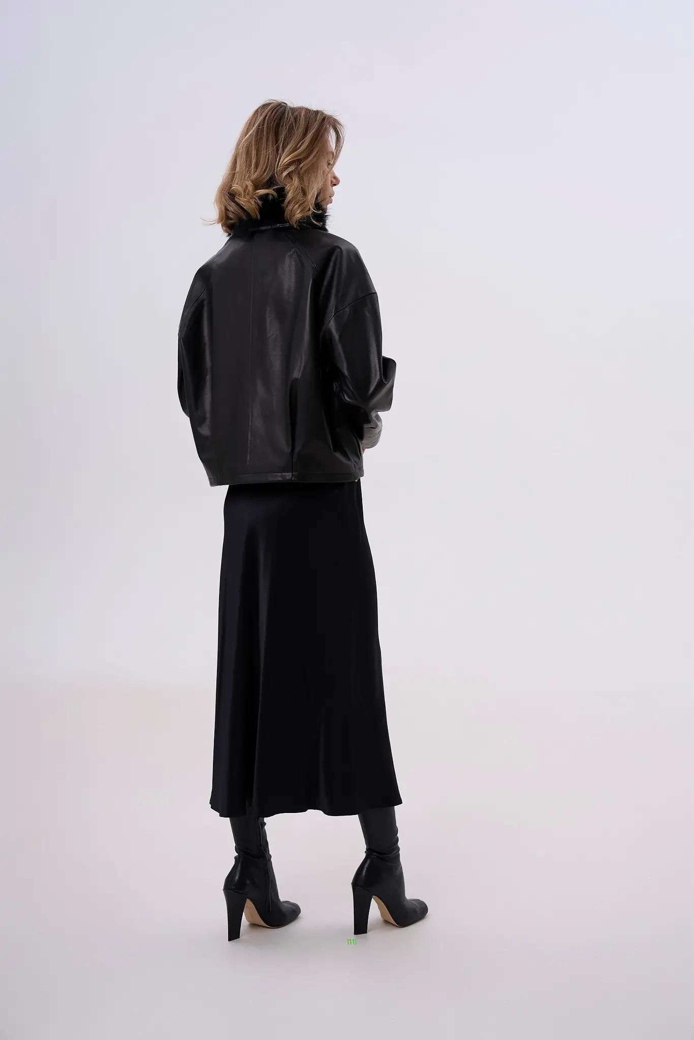 Geaca din piele pentru femei — Artizana Fashion, foto 4