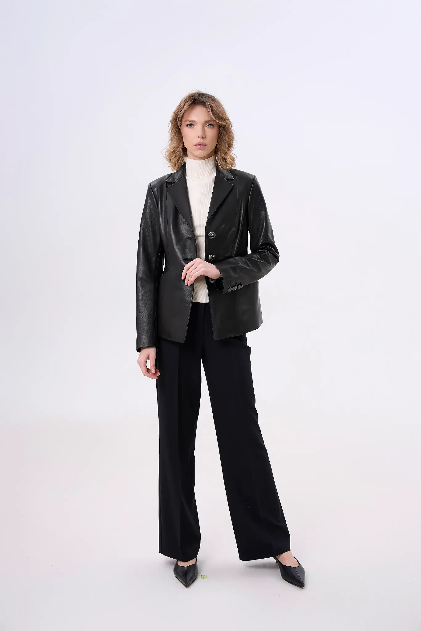 Geaca din piele pentru femei — Artizana Fashion, foto 1