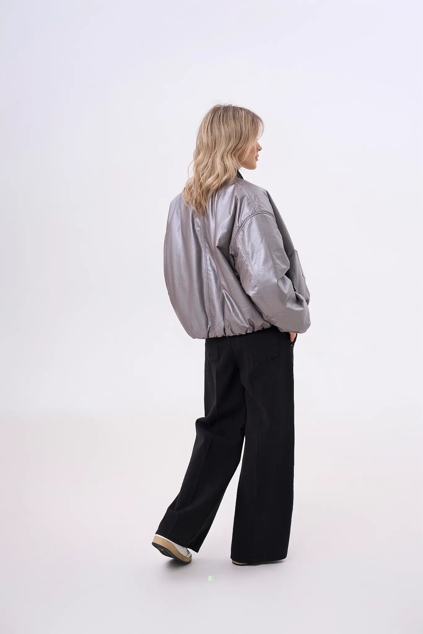 Geaca din piele pentru femei — Artizana Fashion, foto 3