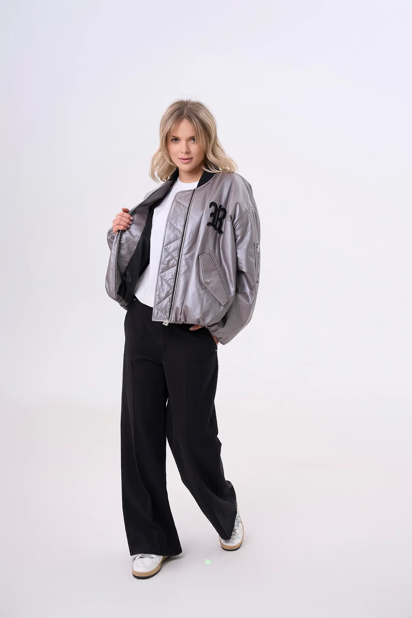 Geaca din piele pentru femei — Artizana Fashion, foto 4