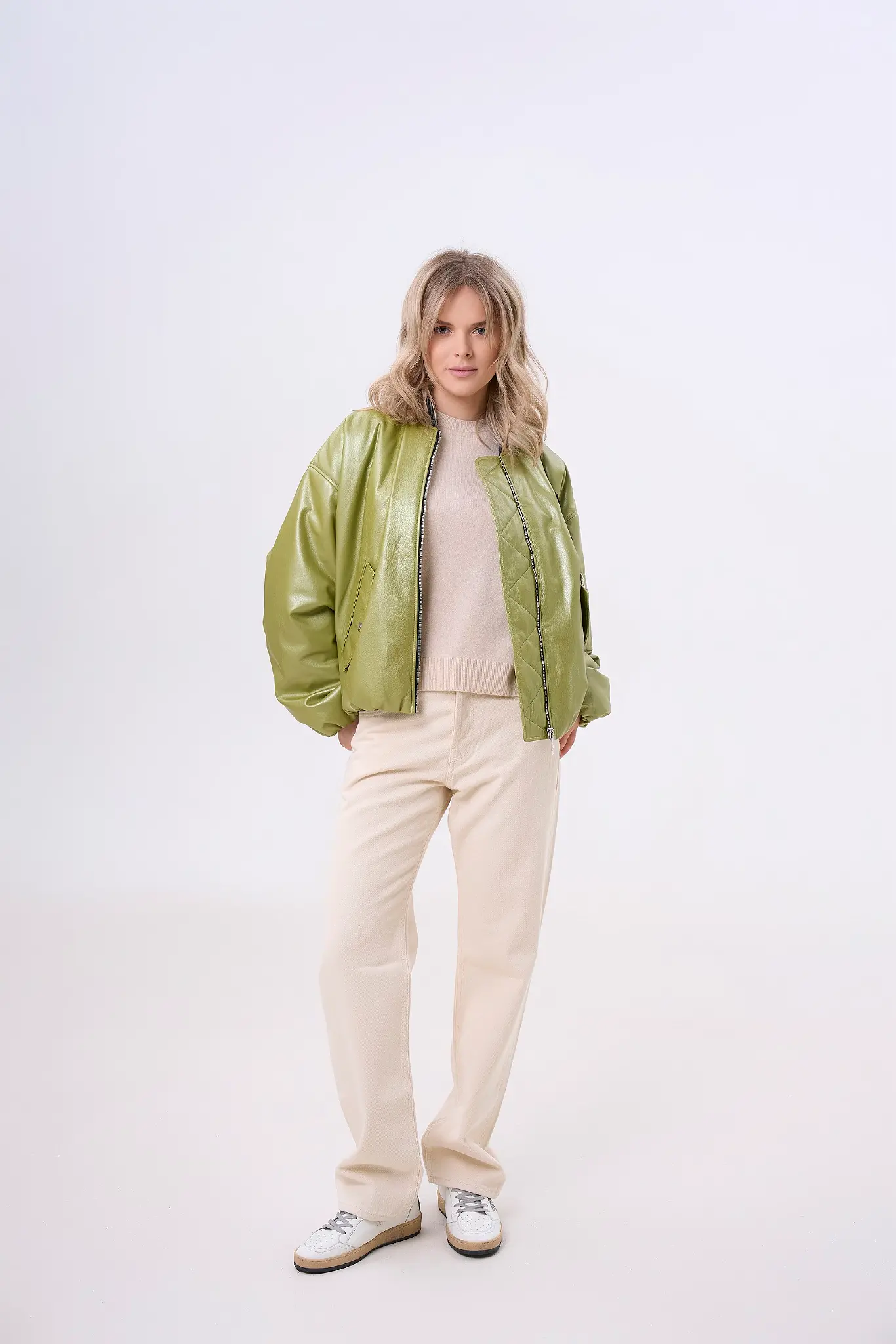 Geaca din piele pentru femei - Artizana Fashion, foto 2