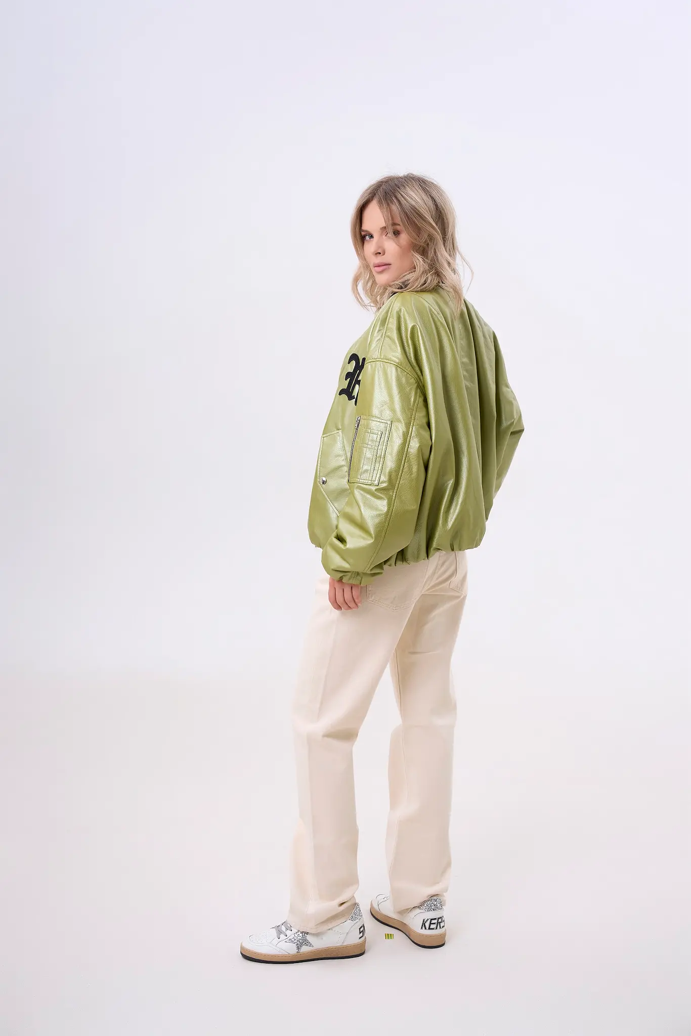 Geaca din piele pentru femei - Artizana Fashion, foto 4