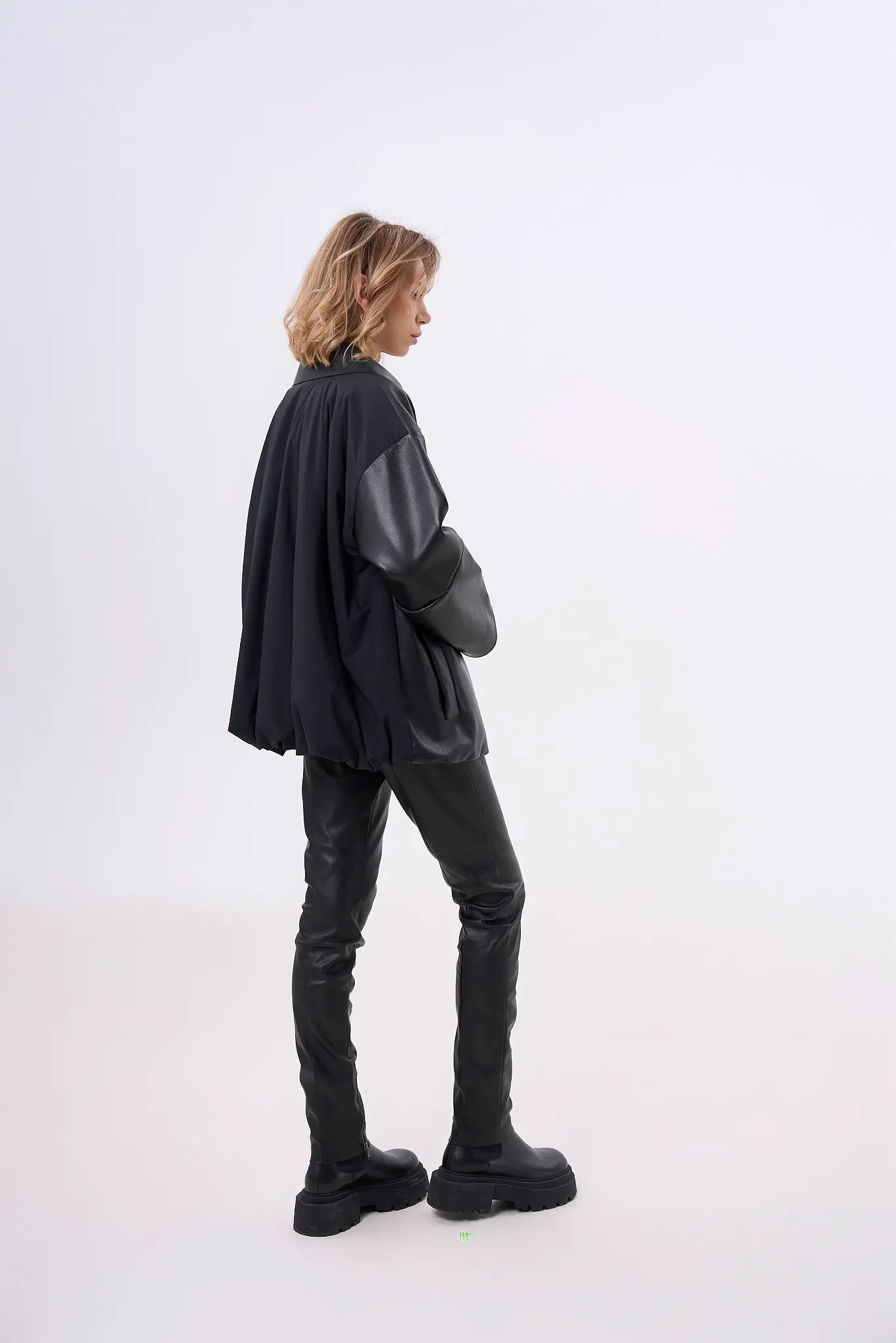 Geaca din piele pentru femei — Artizana Fashion, foto 4