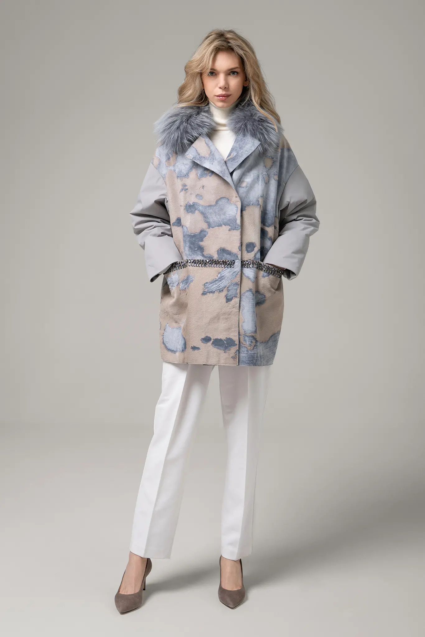 Geaca din piele pentru femei — Artizana Fashion, foto 3