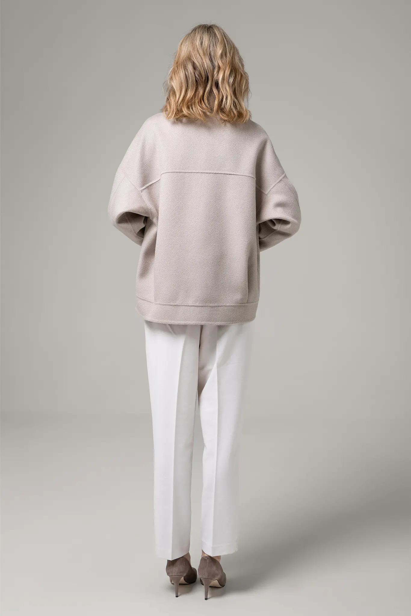 Palton cu blană naturală pentru femei — Artizana Fashion, foto 11