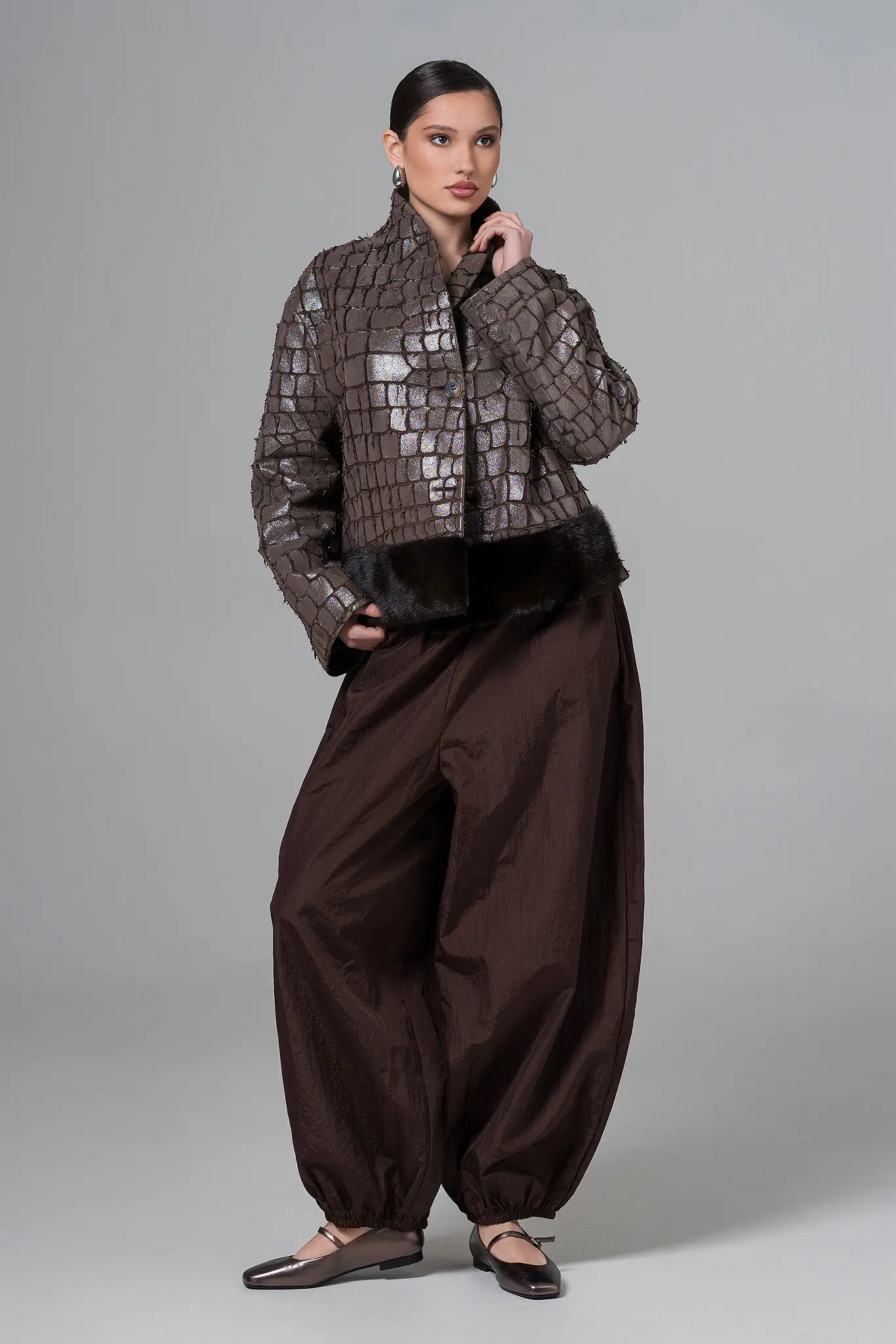 Jachetă din piele — Artizana Fashion, foto 3