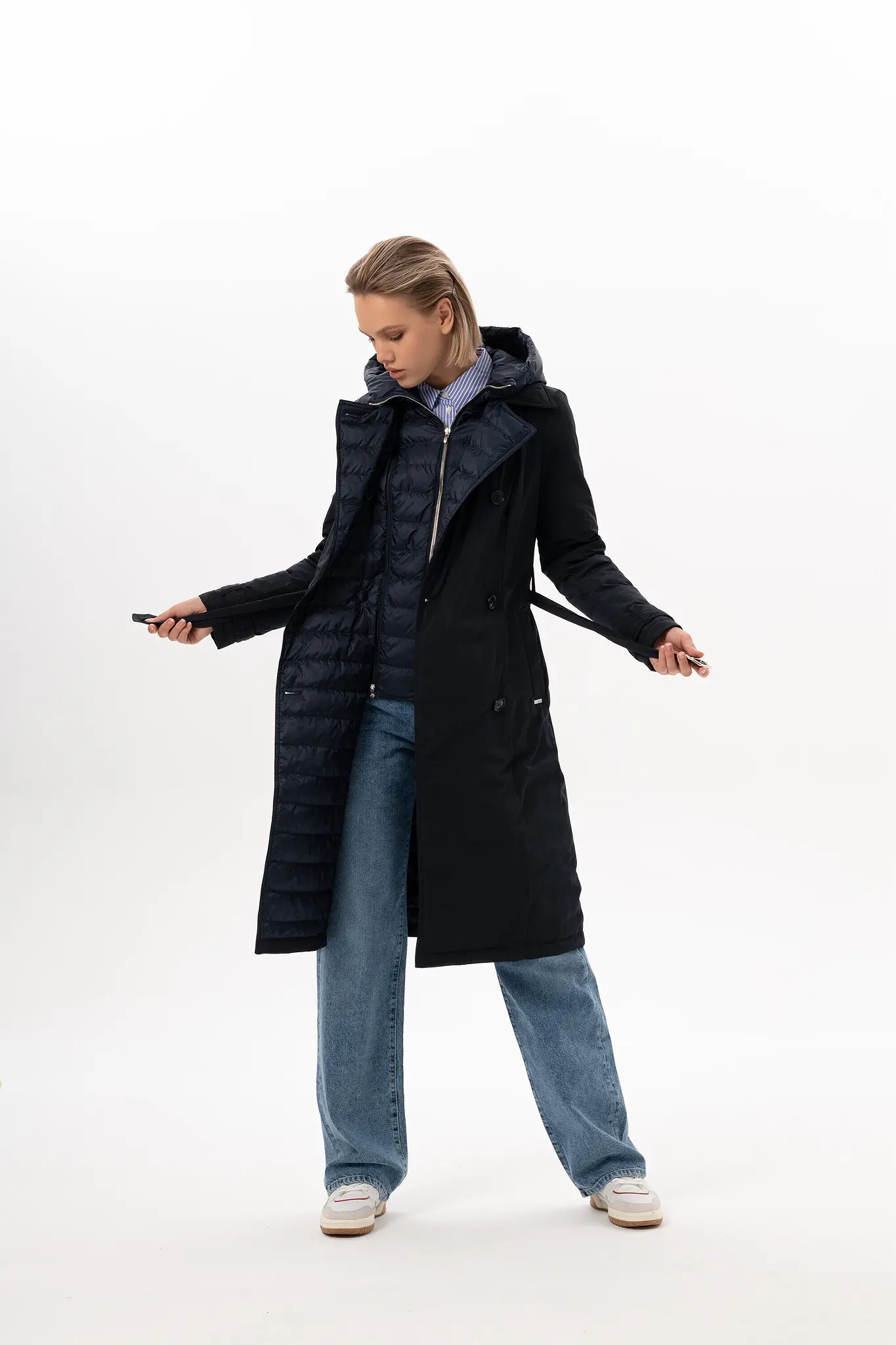 Trenci cu puf pentru femei — Artizana Fashion, foto 2