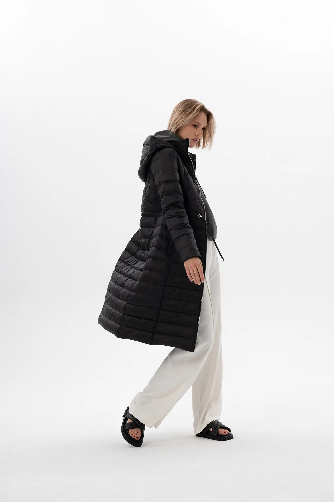 Trenci cu puf pentru femei — Artizana Fashion, foto 4