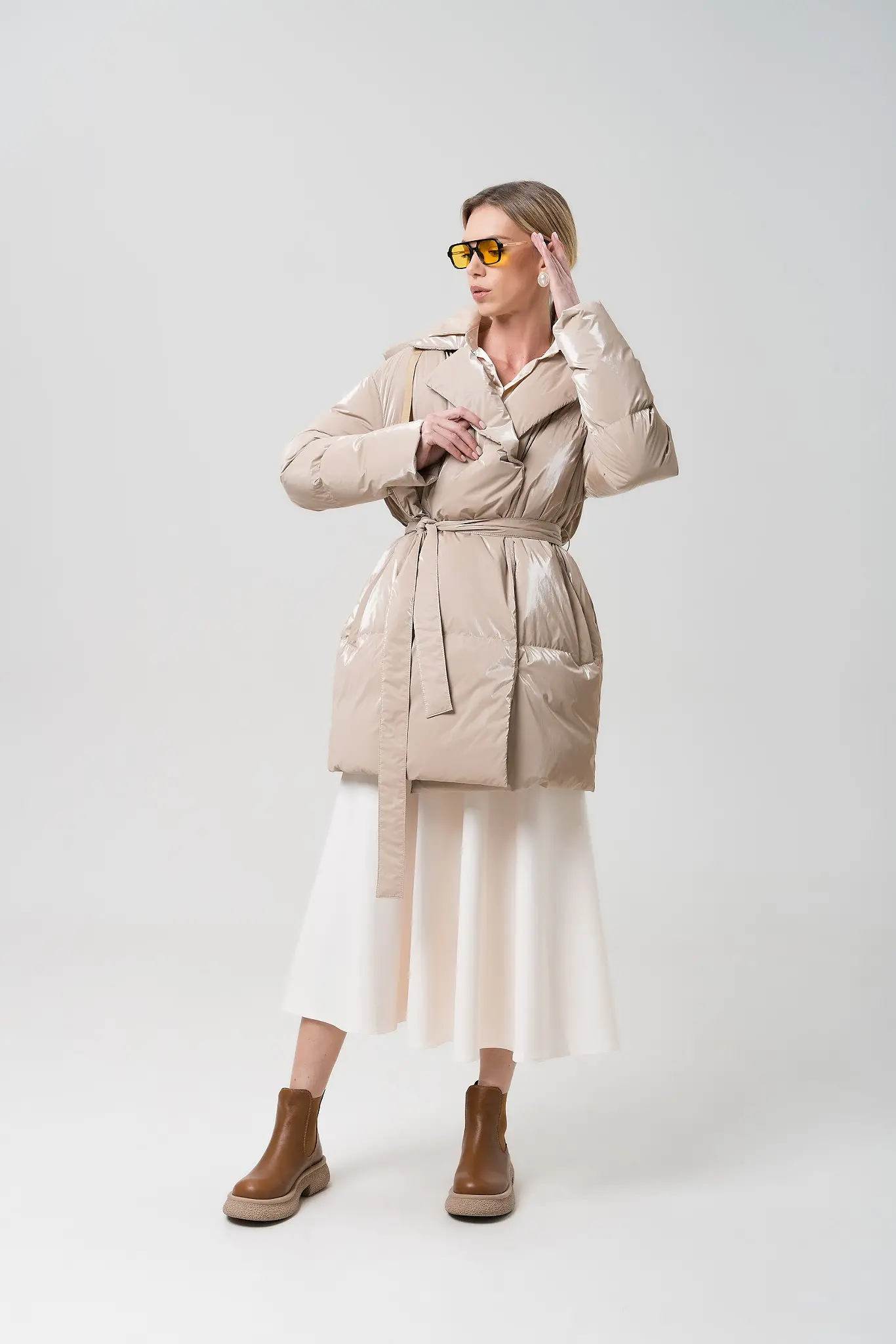 Geaca cu puf pentru femei — Artizana Fashion, foto 2