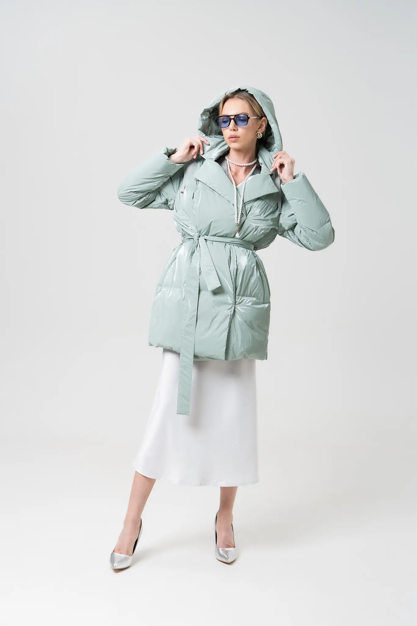 Geaca cu puf pentru femei — Artizana Fashion, foto 16