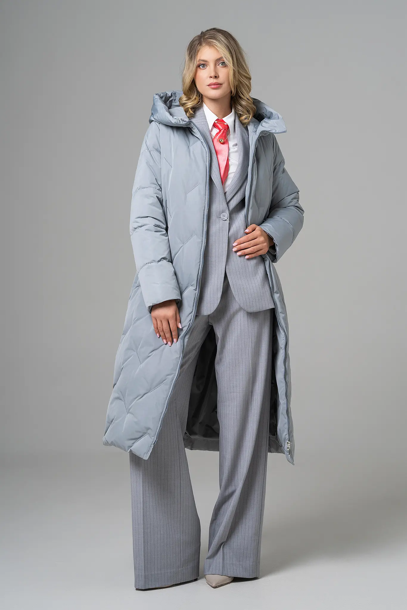 Trenci cu puf pentru femei — Artizana Fashion, foto 5