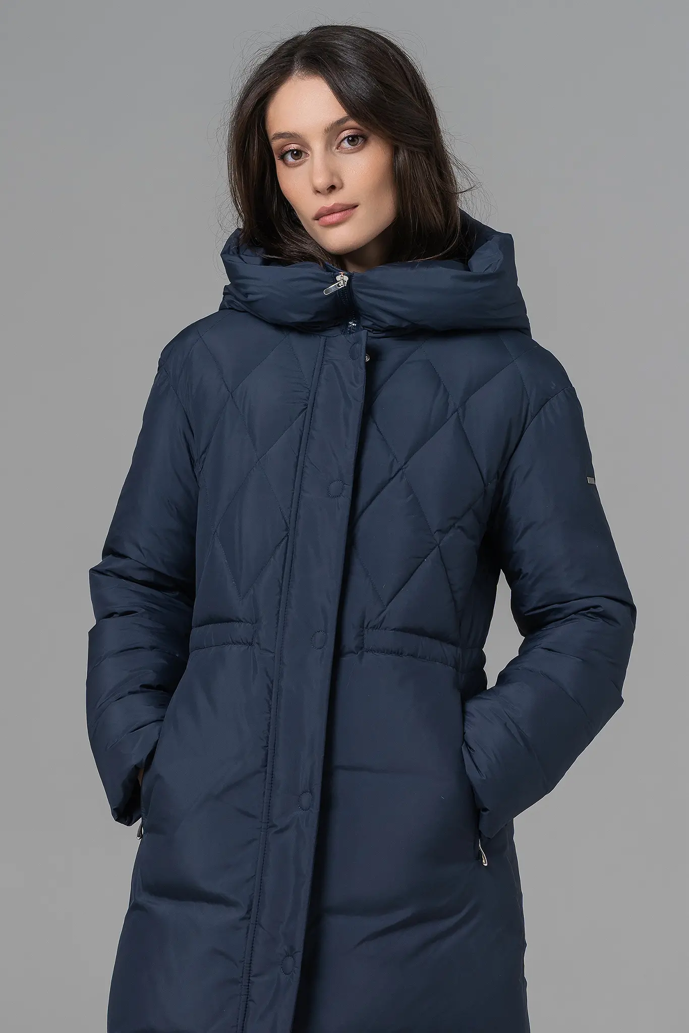 Women's down trench coat - Artizana Fashion, foto 3