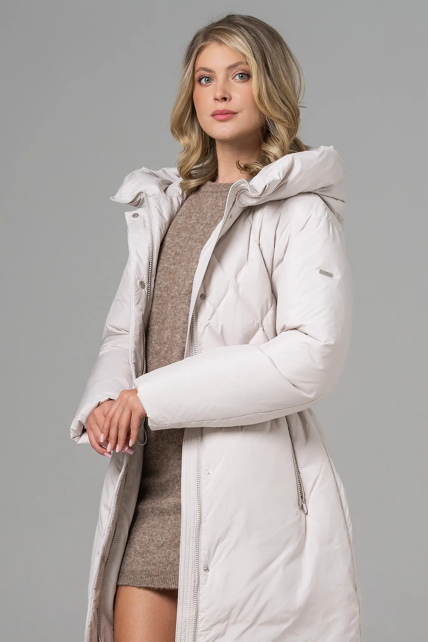 Trenci cu puf pentru femei — Artizana Fashion, foto 8