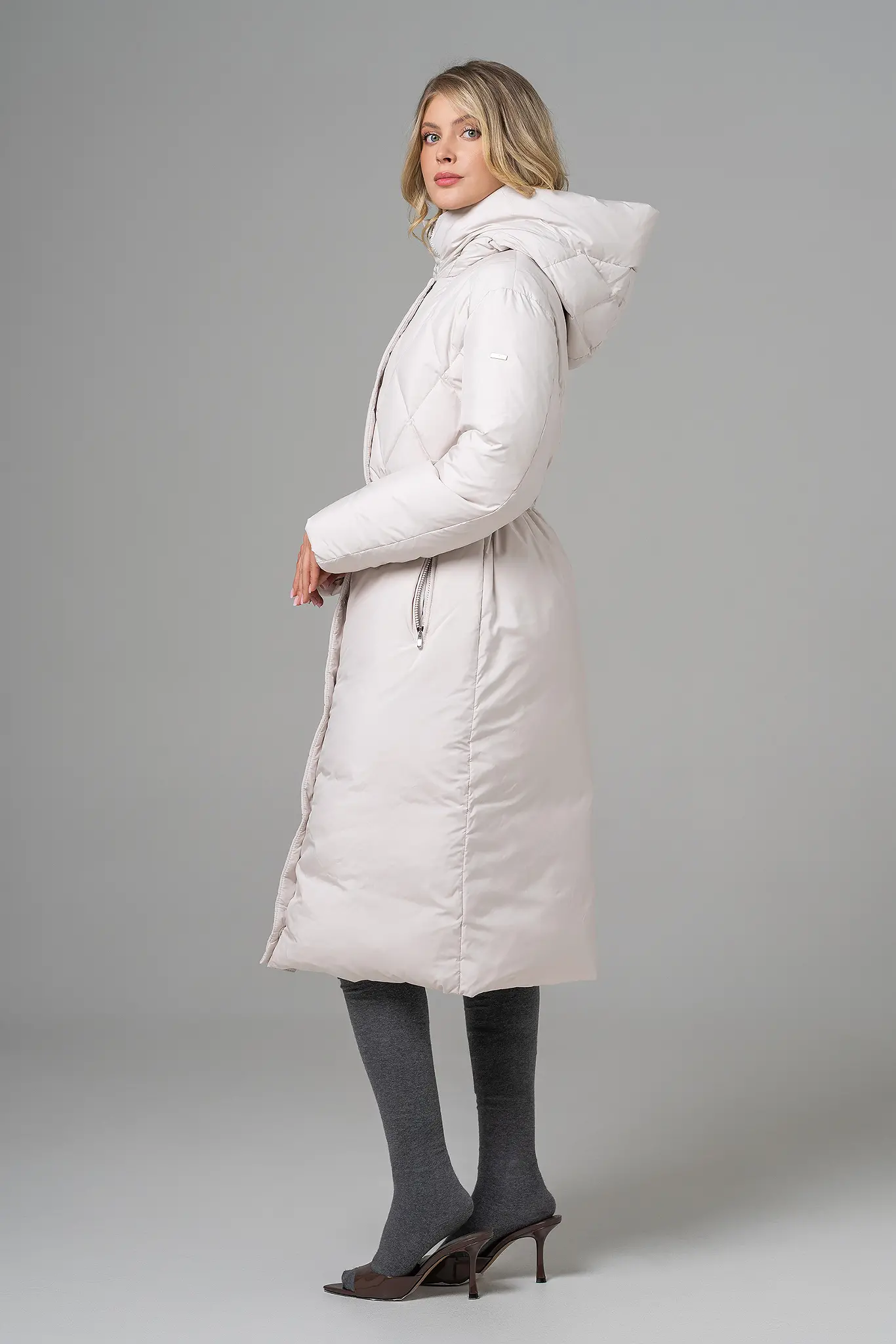 Trenci cu puf pentru femei — Artizana Fashion, foto 10
