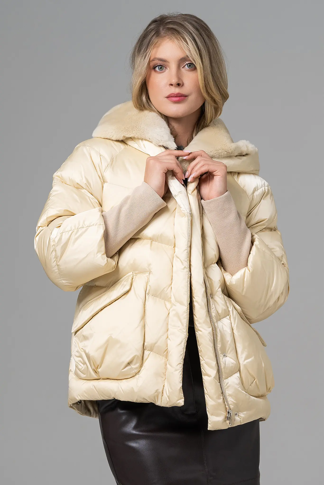 Geaca cu puf pentru femei — Artizana Fashion, foto 2