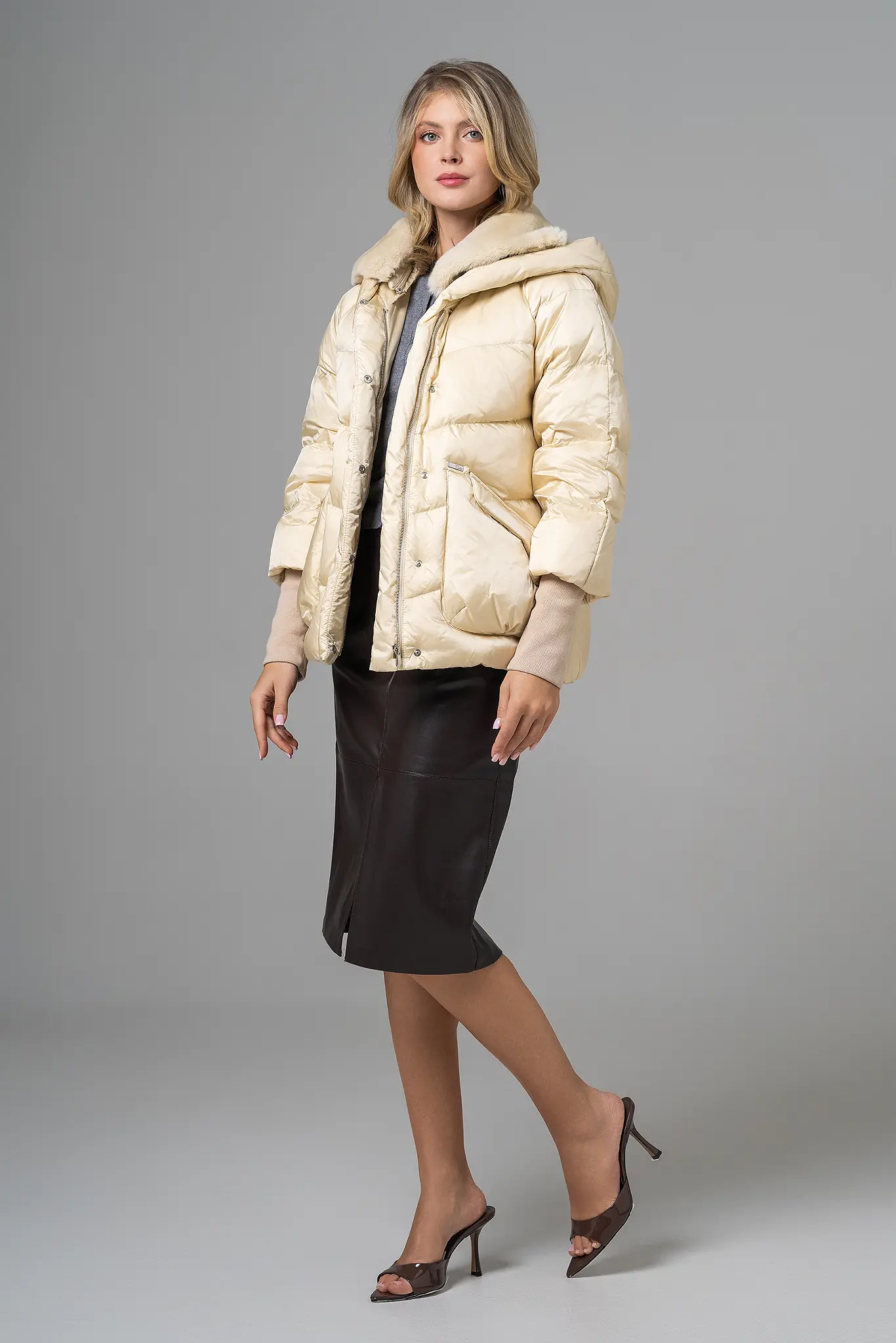 Geaca cu puf pentru femei — Artizana Fashion, foto 3
