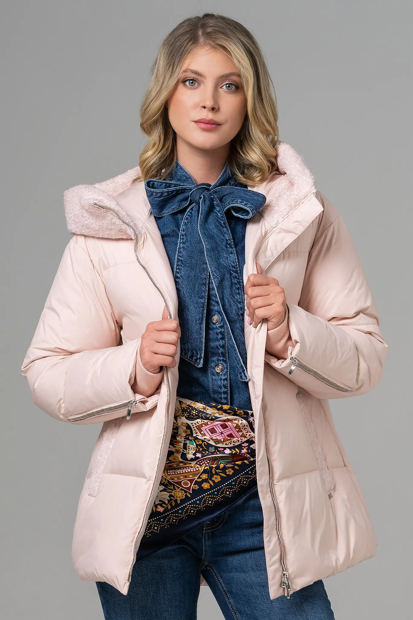 Geaca cu puf pentru femei — Artizana Fashion, foto 2