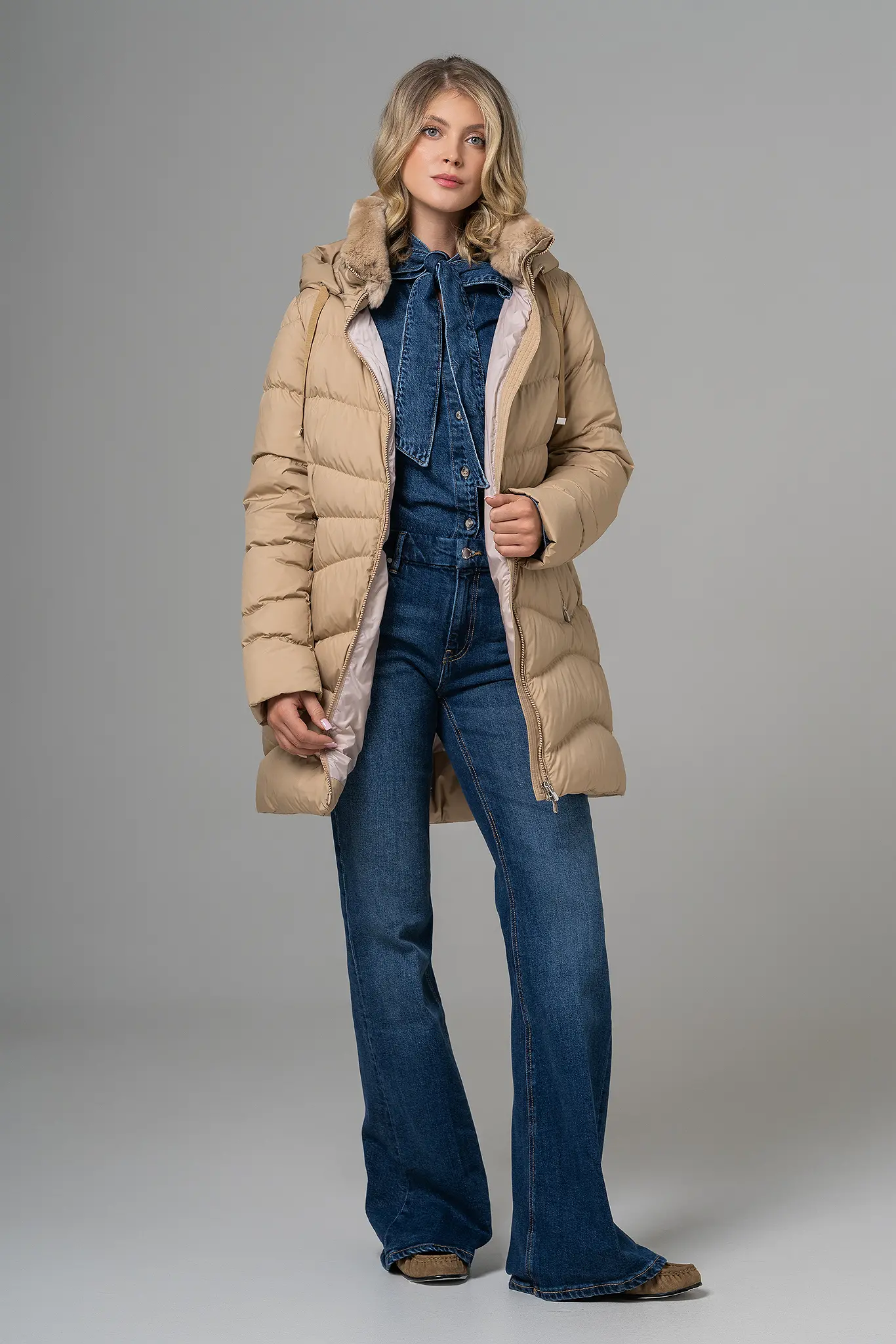 Geaca cu puf pentru femei — Artizana Fashion, foto 5